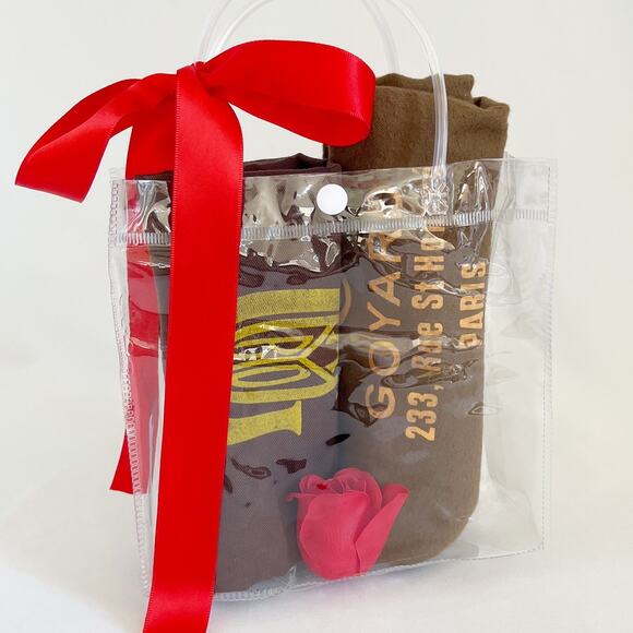 GOYARD Bundle 2 Large Dust Bag Brown 100% Cotton EUC Flannel - Picture 9 of 9